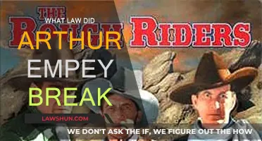 Arthur Empy's Legal Troubles: Breaking What Law?