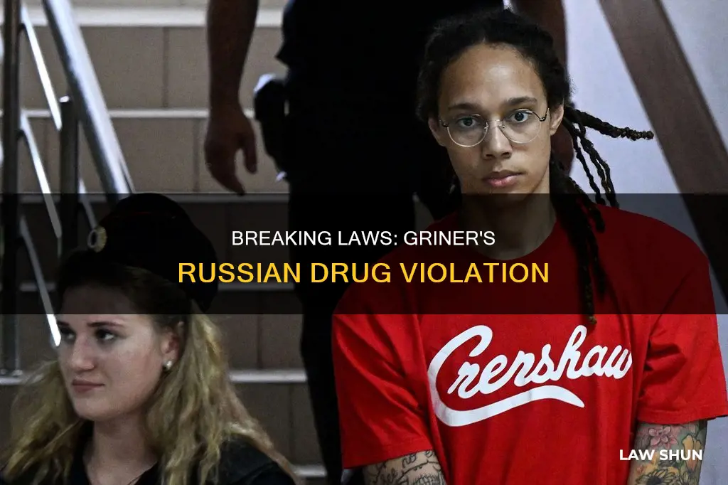 what law did brittney griner break