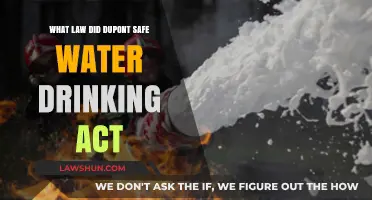 Understanding the DuPont Safe Water Drinking Act: Key Legal Provisions