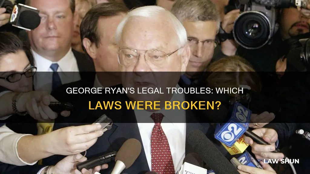 what law did george ryan break