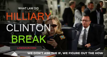 Did Hillary Clinton Break the Law?