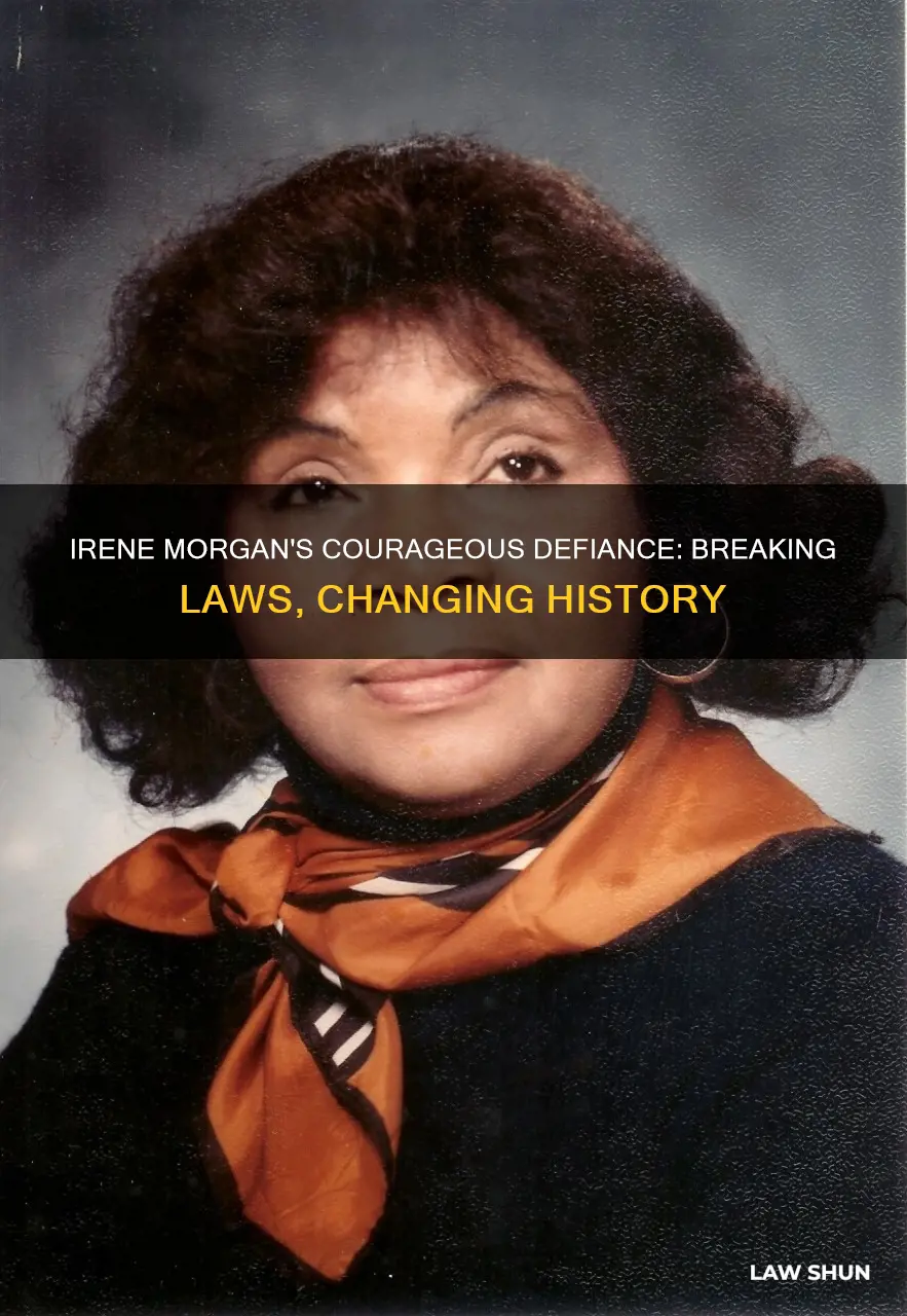 what law did irene morgan break