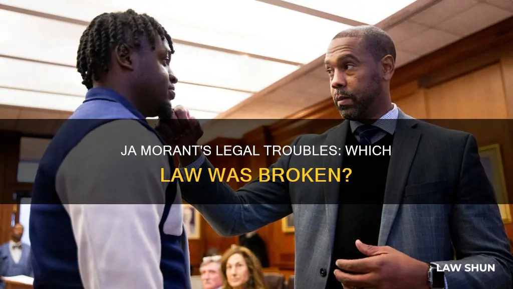 what law did ja morant break