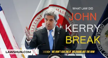 John Kerry's Legal Troubles: What Law Was Broken?