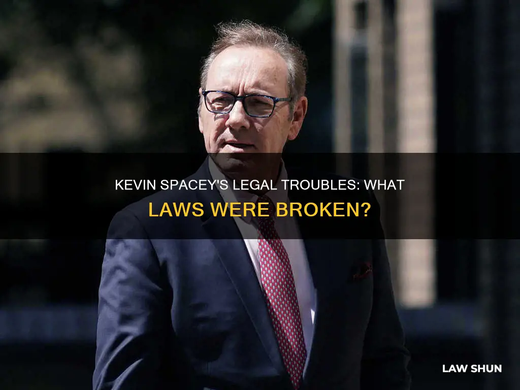 what law did kevin spacey break