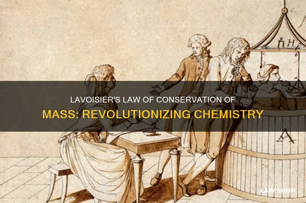 what law did lavoisier come up with