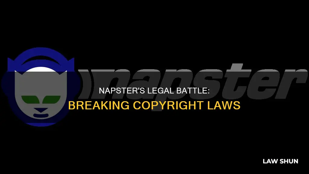 what law did napster break