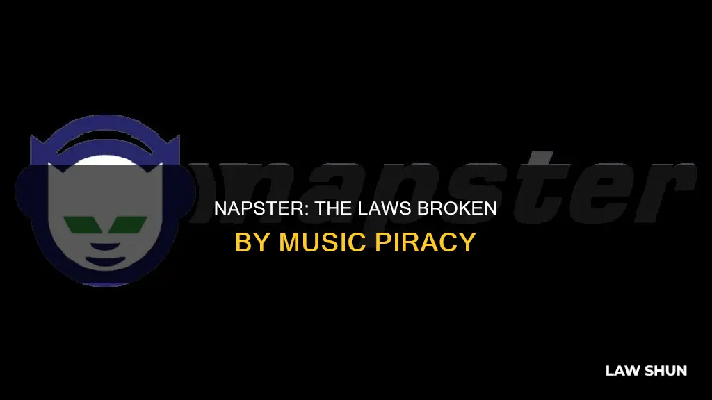 what law did napster break