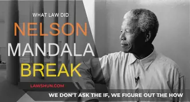 The Laws Nelson Mandela Broke