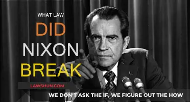 Nixon's Legal Transgressions: Breaking Laws as President