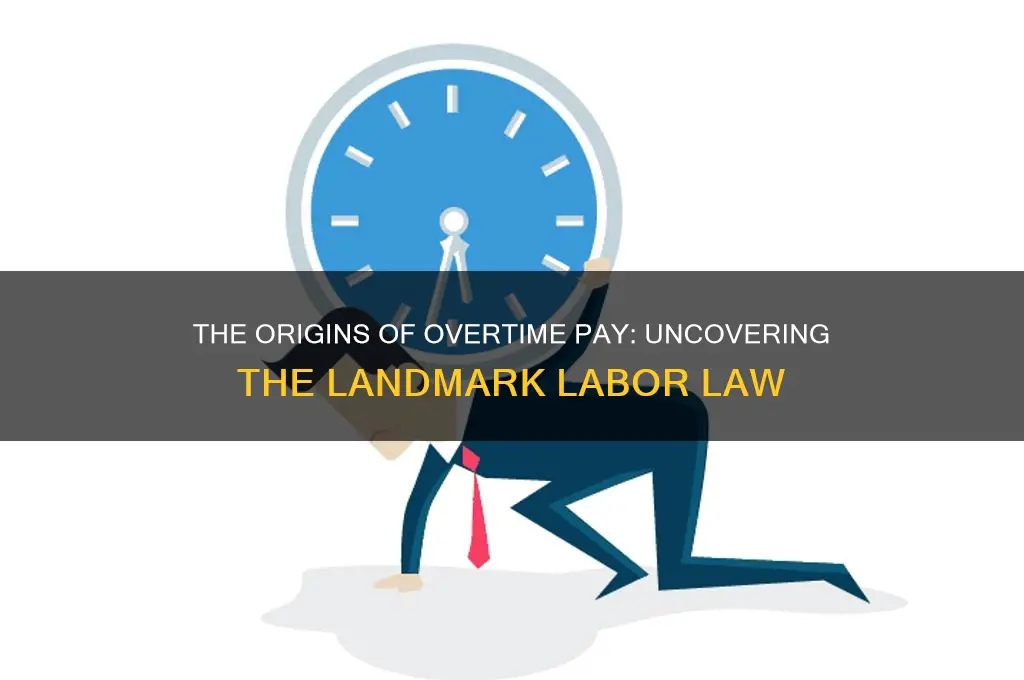 what law did overtime pay come from