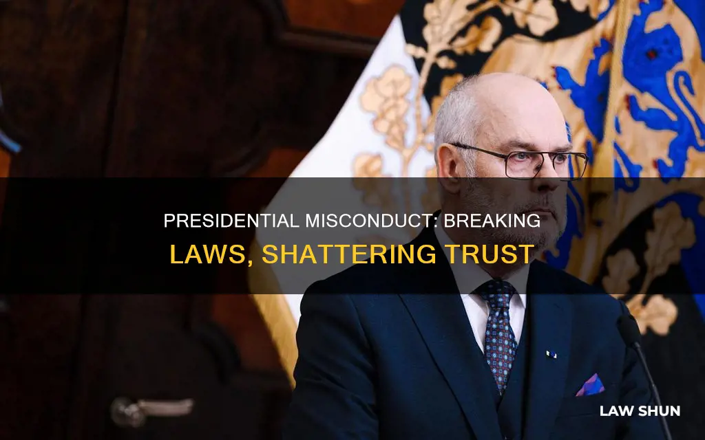 what law did president break
