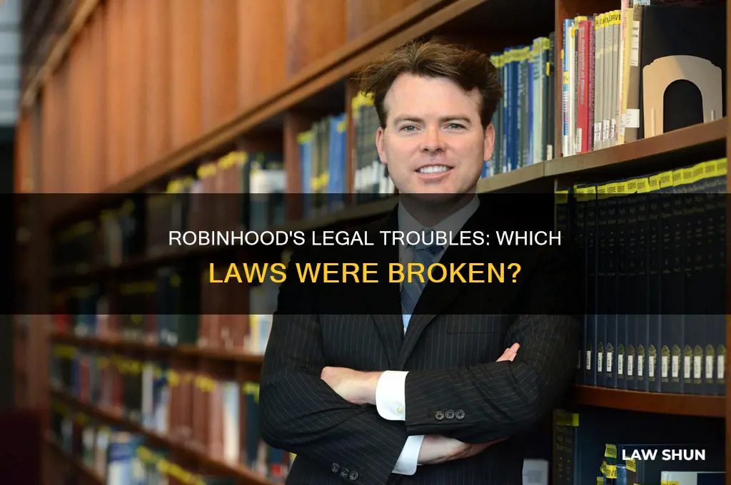 what law did robinhood break
