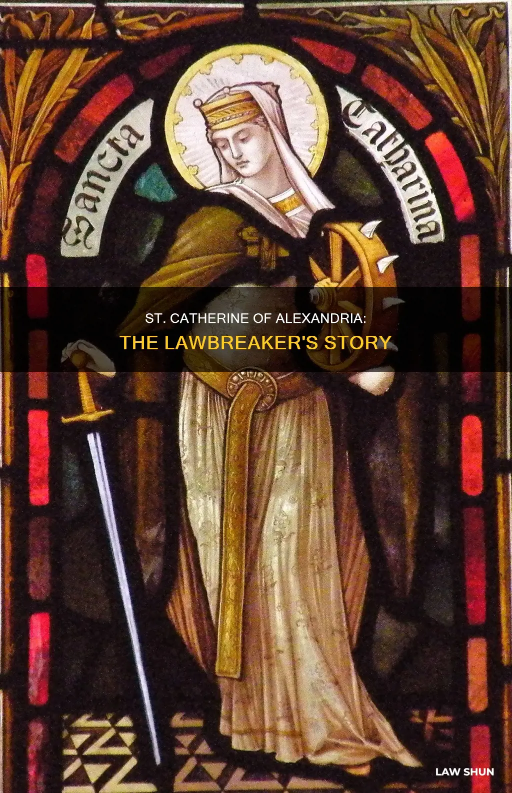 what law did st catherine of alexandria break