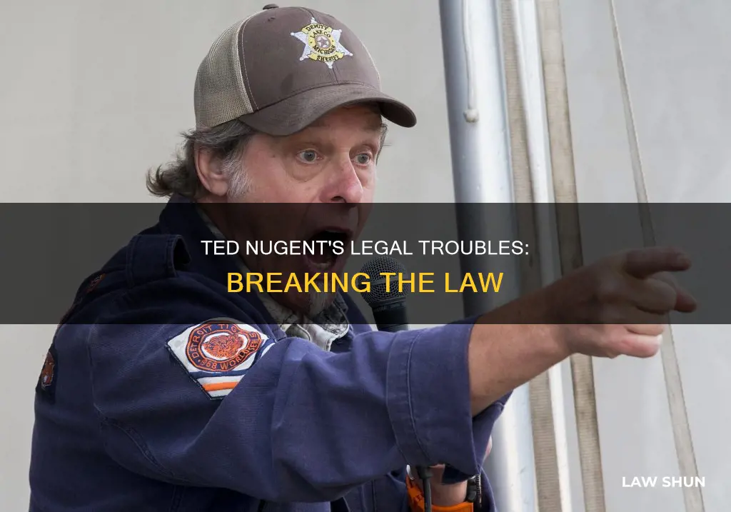 what law did ted nugent break