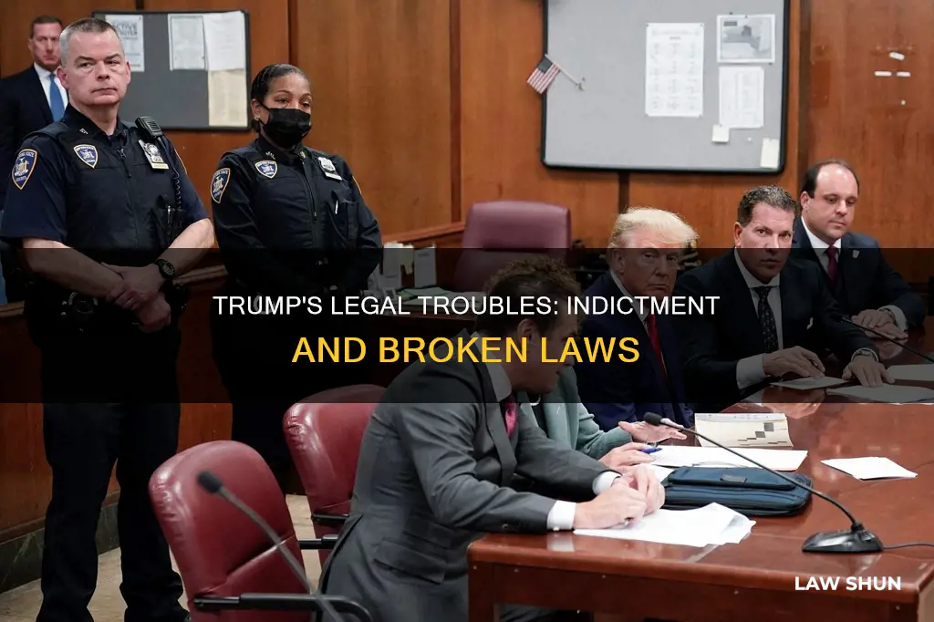 what law did trump break indictment