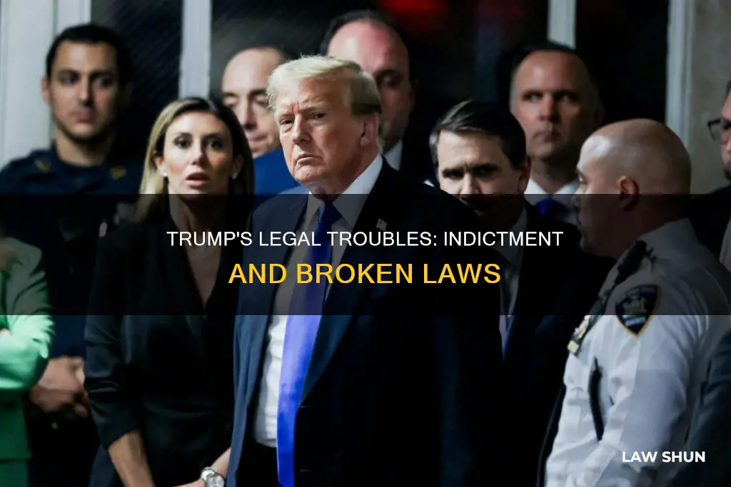 what law did trump break indictment