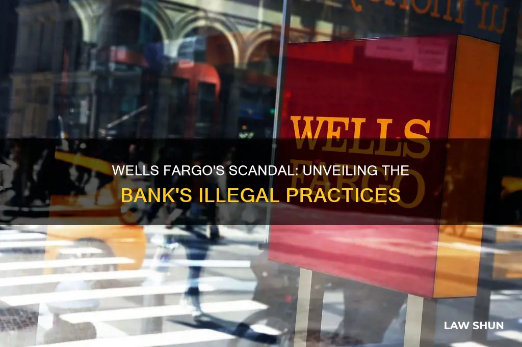 what law did wells fargo break