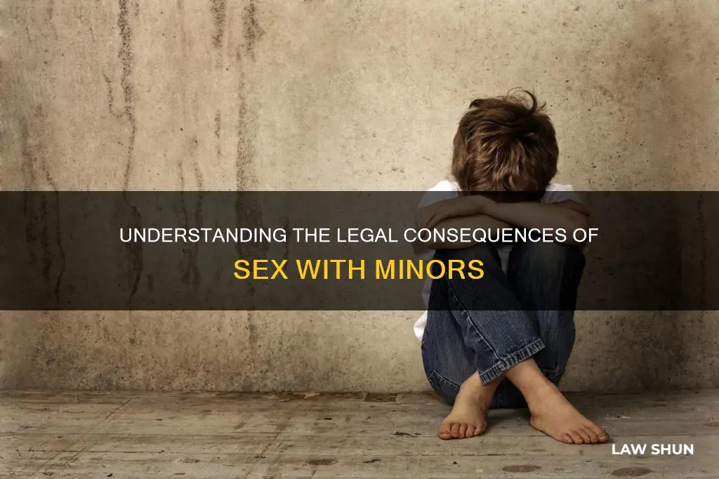 what law does sex with a minor break