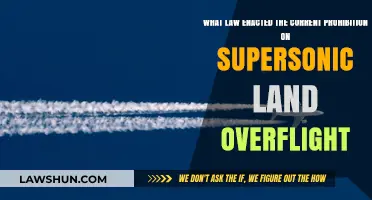 Supersonic Land Overflight Ban: The Law Behind the Prohibition