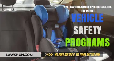Understanding the Landmark Law Shaping Motor Vehicle Safety Programs