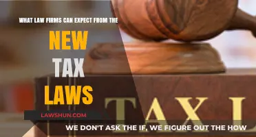 Law Firms: Unpacking the New Tax Laws