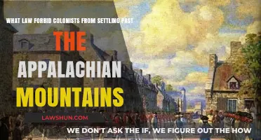The Royal Proclamation of 1763: Appalachian Mountain Settlement Restrictions