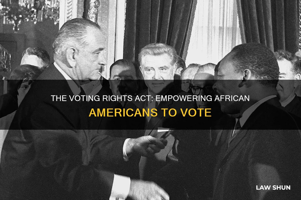 what law gave blacks the tight to vote
