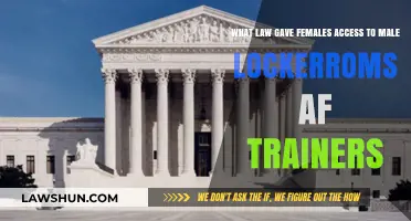 Title IX Revolution: Female Access to Male Locker Rooms Explained