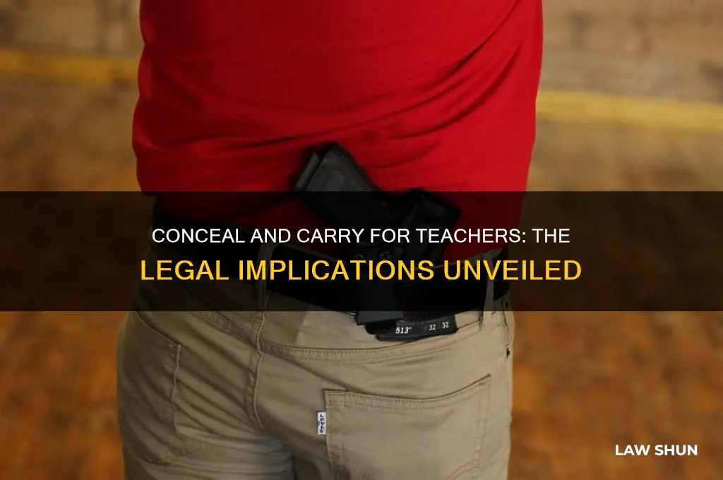 what law implied that teachers could conceal and carry