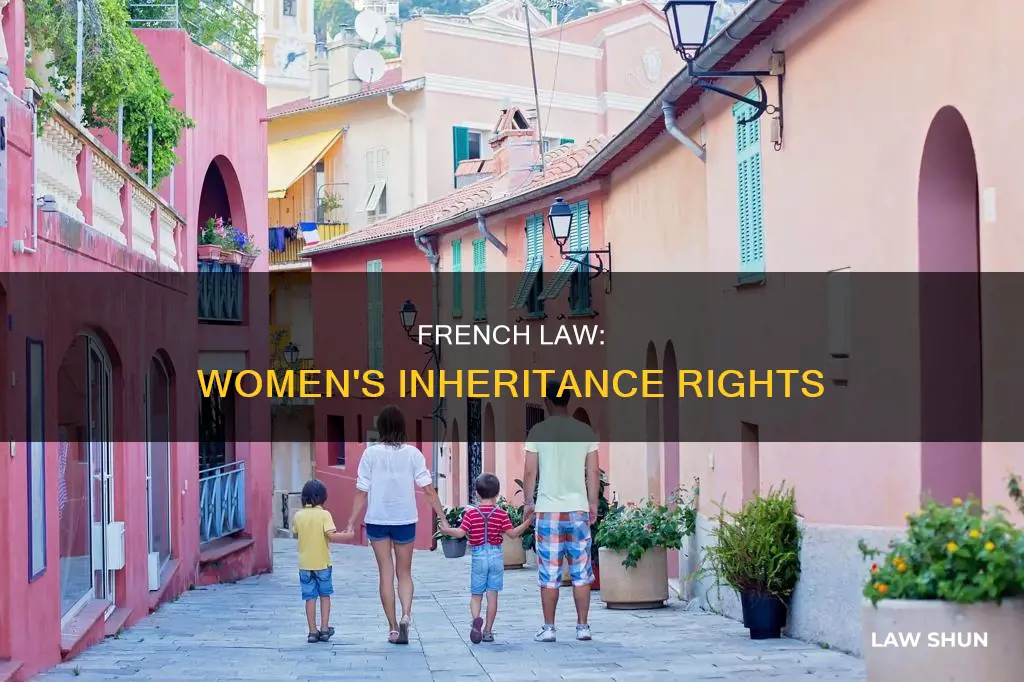 what law in france says women can