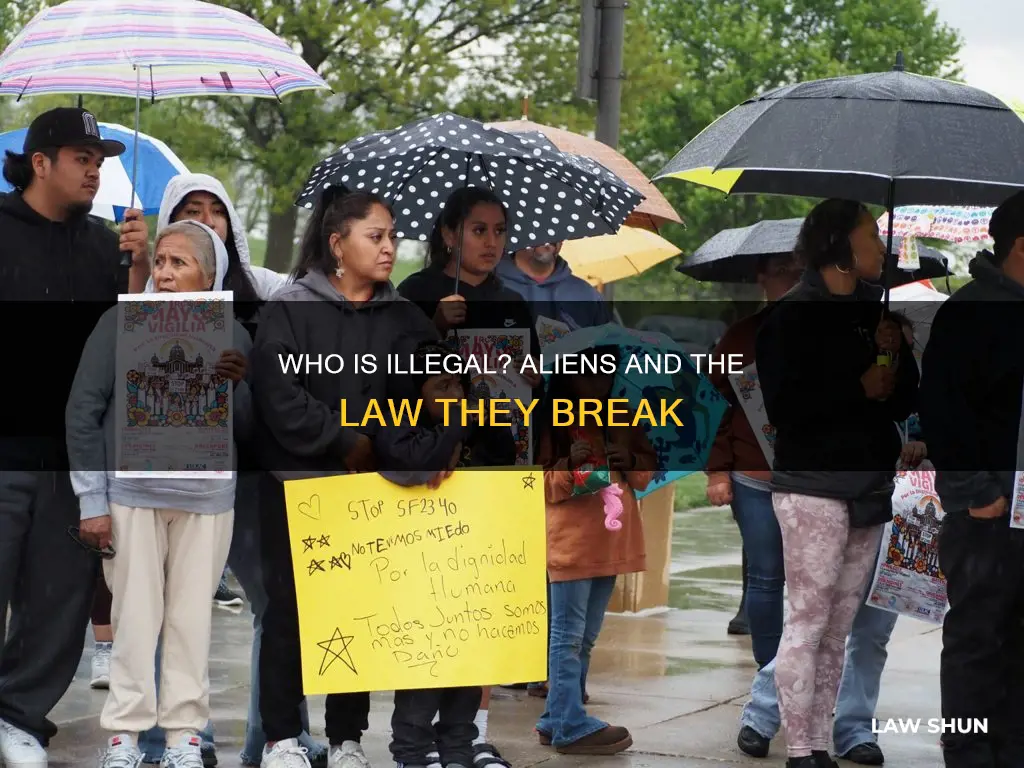 what law is an illegal alien breaking