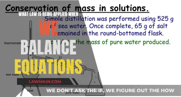 Balancing Equations: The Law of Conservation