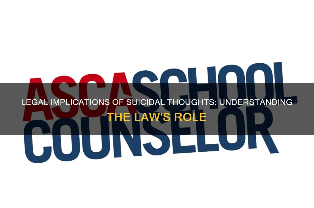what law is being broken when your thinking of suiside