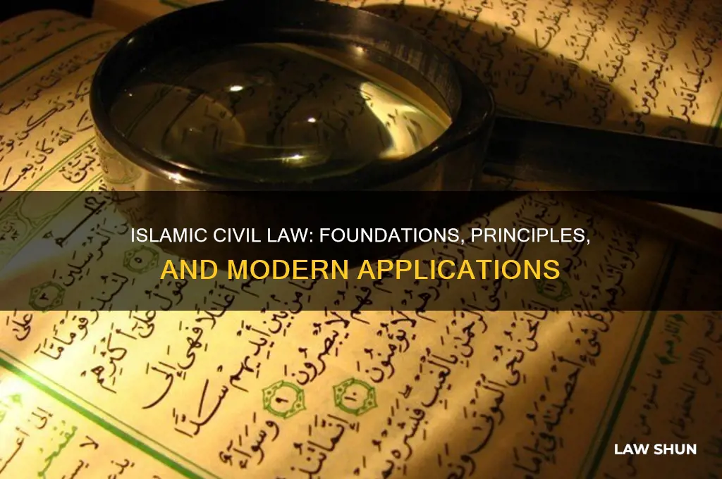 what law is civil law based on islamic beliefs