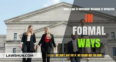 Formalities of Law: Unique Procedures, Unique Laws