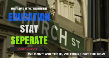 Separation of Church and State: The Legal Divide in Education