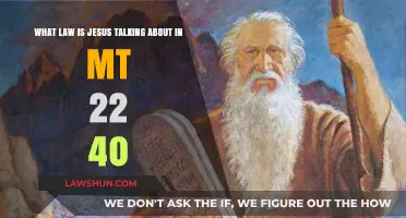 Unraveling Jesus' Reference to the Greatest Law in Matthew 22:40