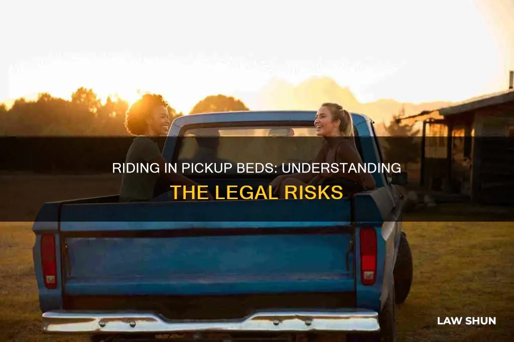 what law is riding in back of pickup breaking