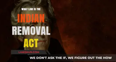 Indian Removal Act: Understanding the Law