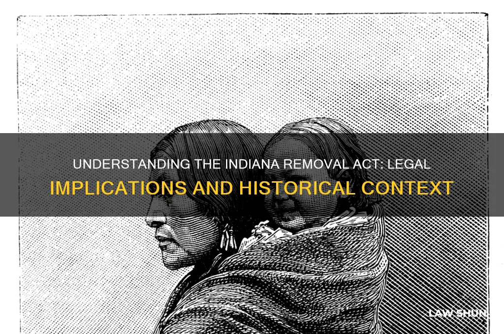what law is the indiana removal act