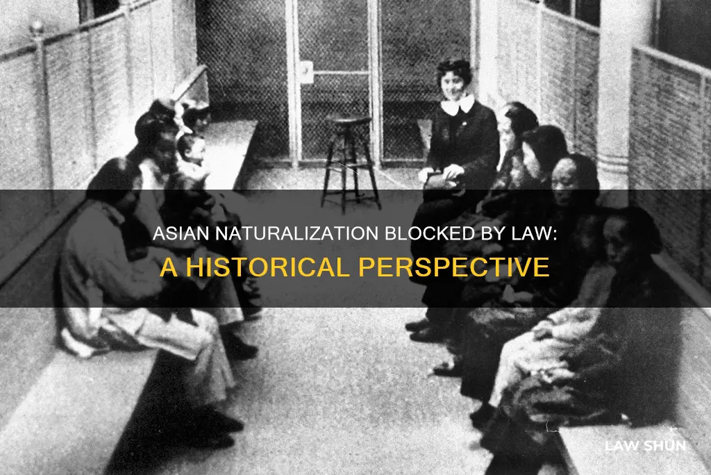 what law kept asians from becoming naturalized citizens