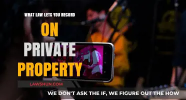 Recording on Private Property: Legal Rights and Boundaries Explained