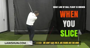 Understanding the Law of Ball Flight Violated by a Slice