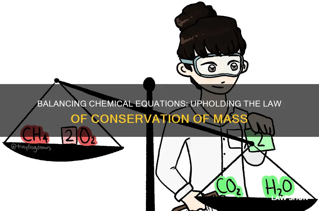 Balancing Chemical Equations: Upholding The Law Of Conservation Of Mass ...