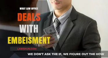 Understanding Embezzlement Cases: Which Law Office Handles Such Legal Matters?