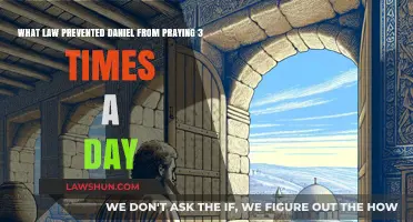 The Decree That Banned Daniel's Daily Prayer Ritual