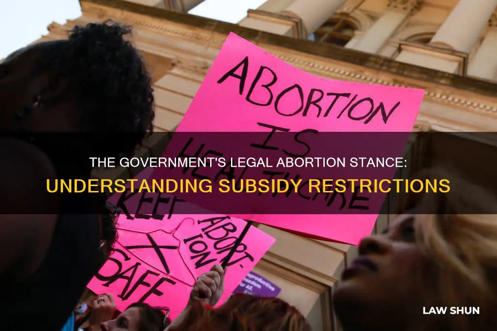 what law prevents the government from subsidinzing abortions