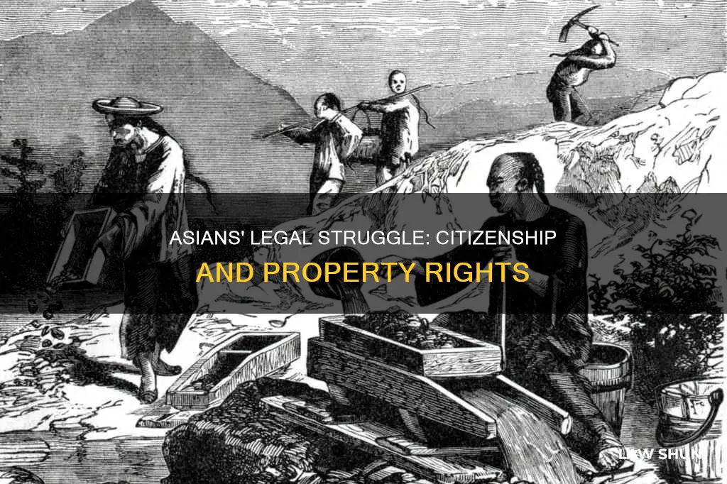 what law prohibited asians from becoming citizens or owning property