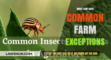 Farm Laws: Understanding Common Exceptions